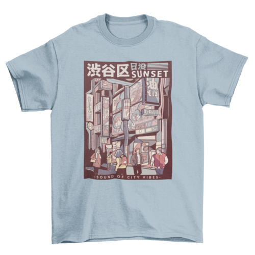 Japanese street t-shirt