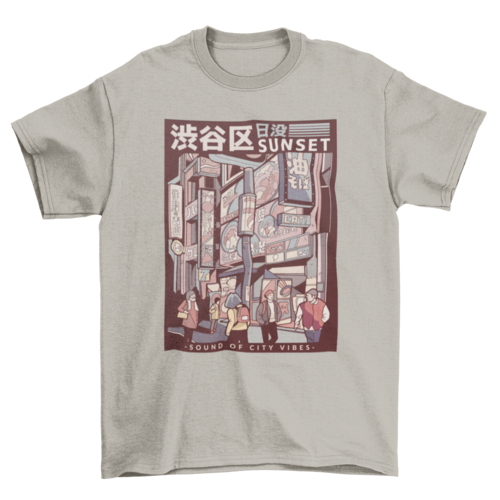 Japanese street t-shirt