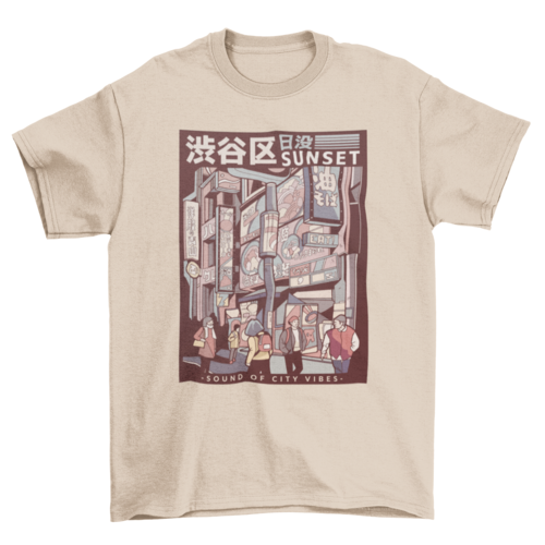Japanese street t-shirt