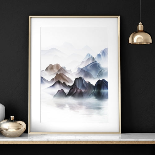 Wall art for offices | set of 3 japanese wall art